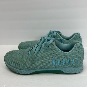 NO BULL Women’s 10.5 light blue heather training weightlifting shoes